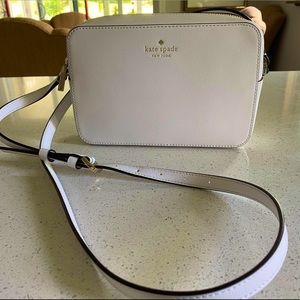 Kate Spade White Crossbody Bag